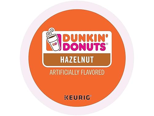 Miniatura 2 de Dunkin Donuts 2518071 Cápsulas K-Cup de café avellana tostado medio 24caja 400848