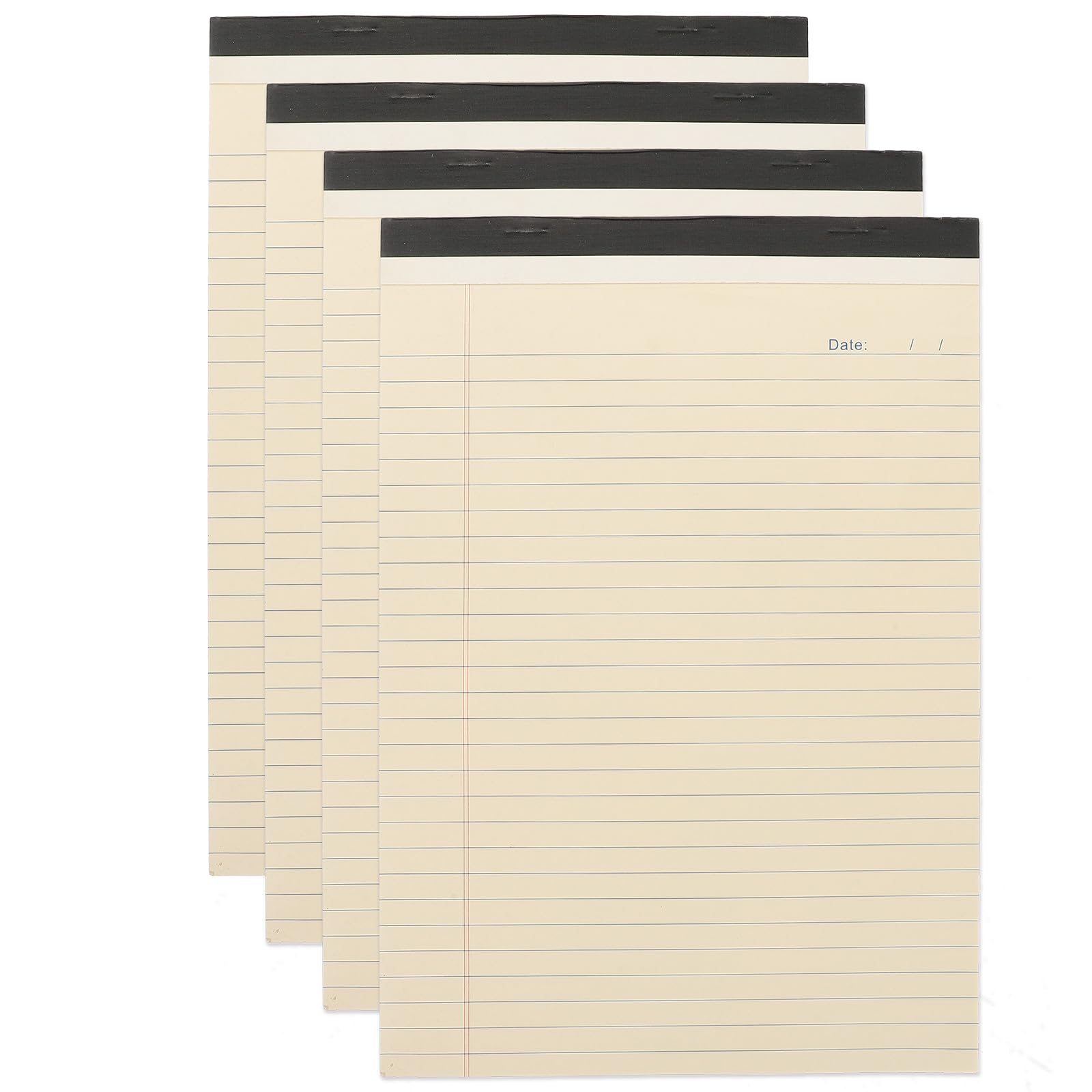 Blocchi per Scrivere A4 Strappabili, 4 Pezzi, Carta Beige