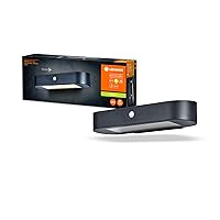 LEDVANCE ENDURA Style Oval applique solare, luce bianca calda (3000K)