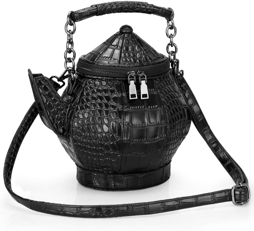 Teapot women bags Originality Crossbody Bag Funny Women Shoulder Bag personality Purses Handbags Party Design Bag