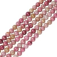 Vista 40 de 8mm Natural Larimar Gemstone Round Loose Beads Crystal Stone Bracelet Necklace Accessories Crafts for Jewelry Making DIY,1 Strand 15