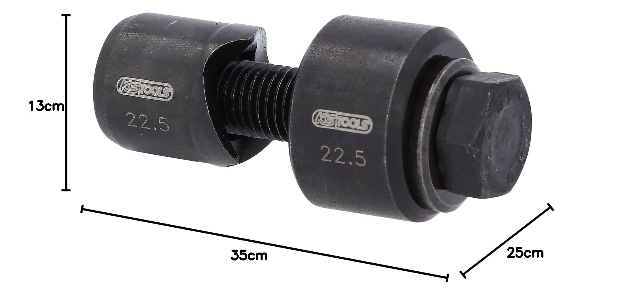 KS Tools 129.0022 Emporte-pièce Diamètre 22,5 mm