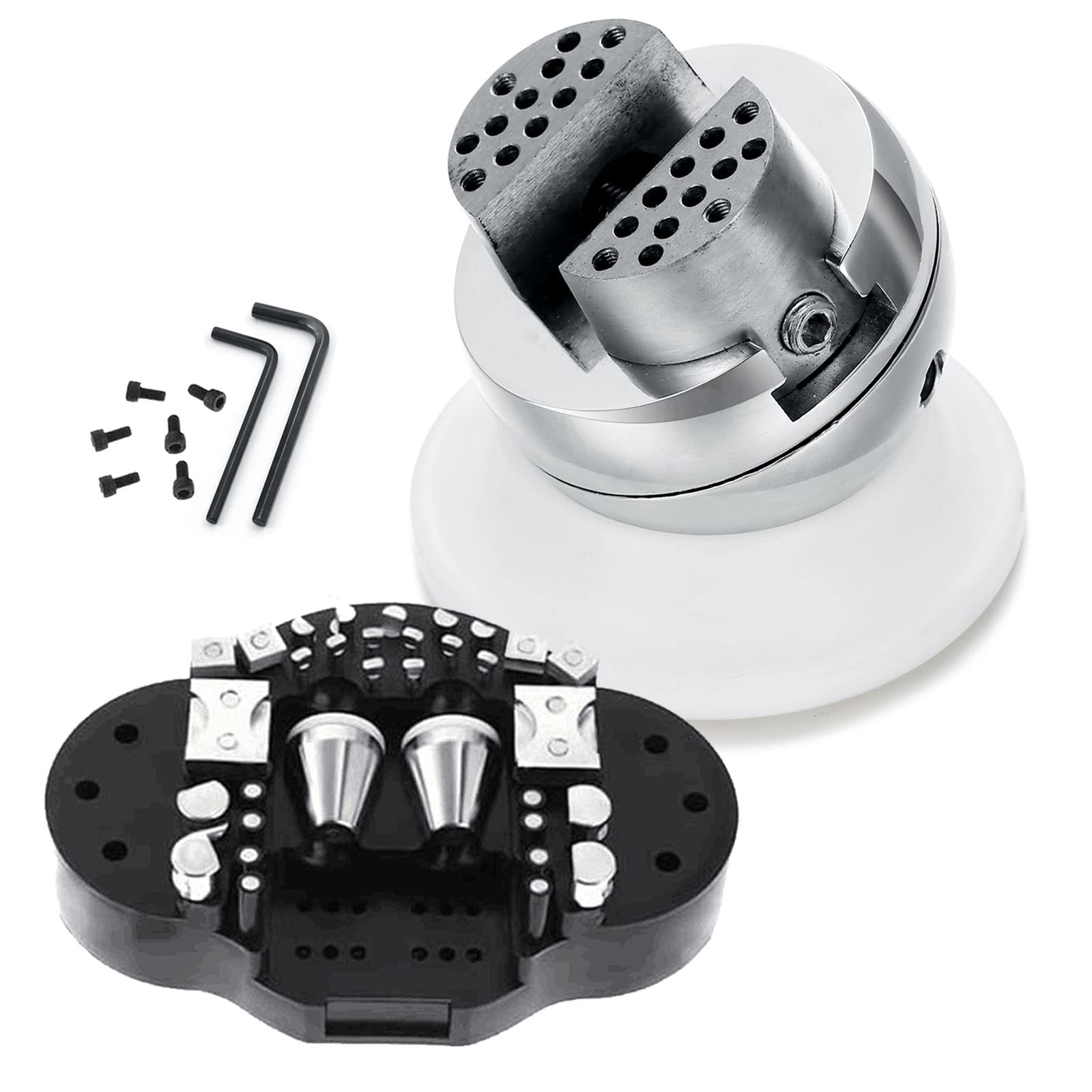 VEVOR Micro Inlaid Mirror & Micro-Setting Microscope With Ball Vise – 7X-45X Zoom For Engraving & Jewelry
