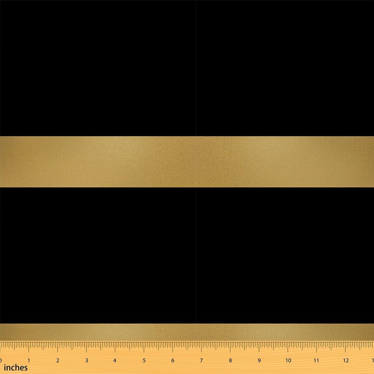 Feelyou Gold and Black Upholstery Fabric for Chairs 5 Yards Boys Girls Geometric Fabric by The Yard for Kids Modern Decorative Waterproof Outdoor Fabric Abstract Theme Outdoor Fabric