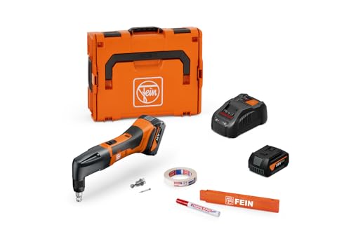 Fein Akku-Knabber ABLK 18 1.3 CSE AS Set 2x 5 Ah (für Dach- / Fassadenbau, geeignet für Wellbleche, Nibbler) 71321064000