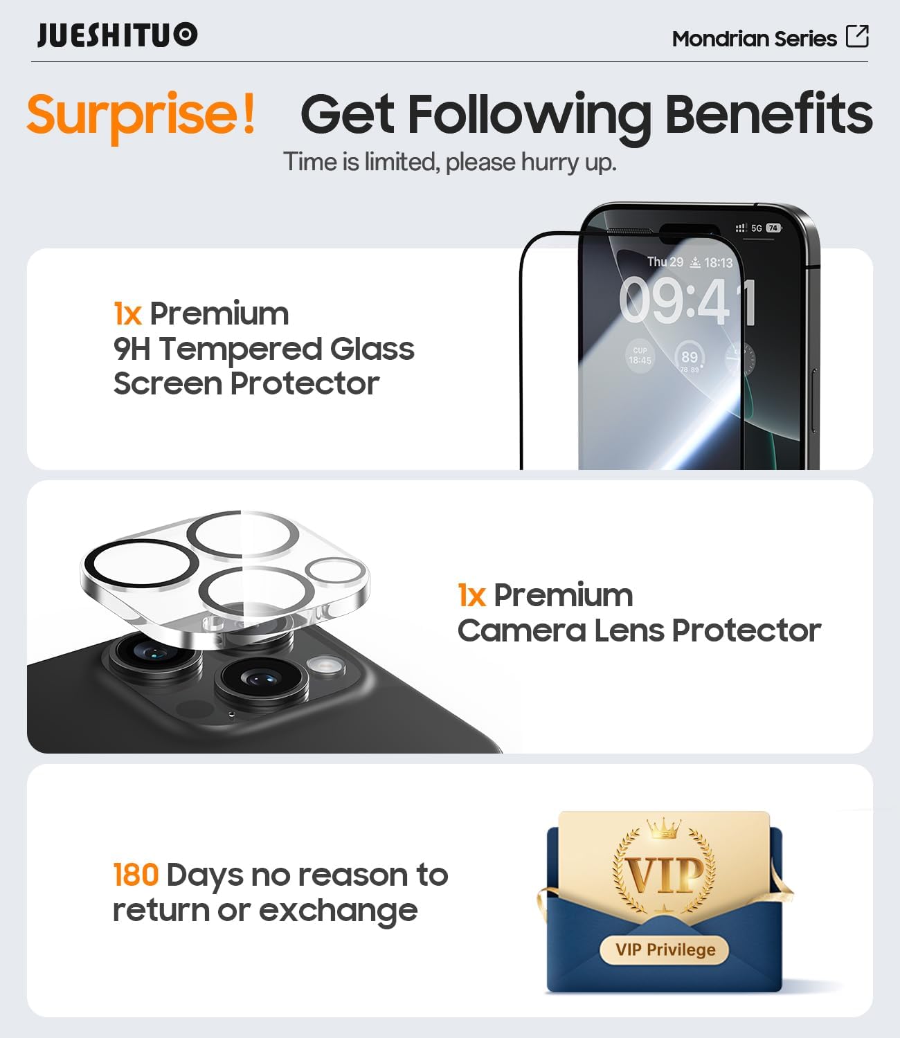 JUESHITUO 3 in 1 for iPhone 16 Pro Max Case, Ultra Slim & Light [600D&1500D Aramid Fiber Made] [Fit for MagSafe] Minimalist Carbon Fiber Textures-Less Touch Feeling Thin Sturdy Magnetic Cover, Black