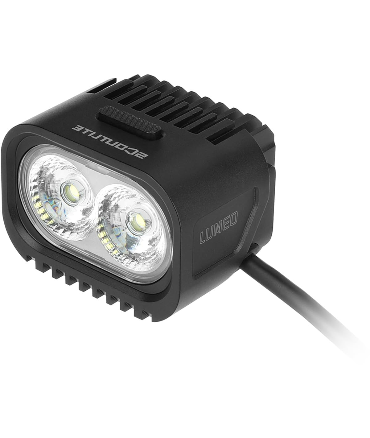 MagicShine Scoutlite LUMEO lampa czołowa 4000 lumenów z akumulatorem, podwójny strumień światła 28° + rozproszenie 102°, ładowanie USB-C i funkcja banku, gniazdo Garmin