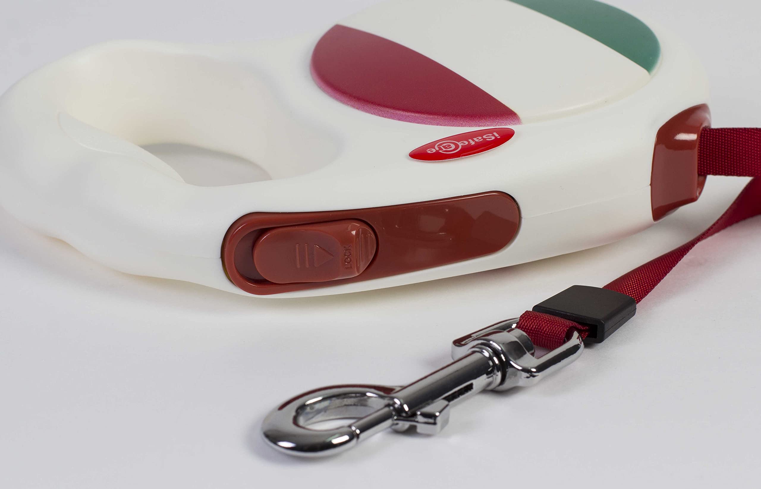 Guinzaglio Retrattile Per Cani Con Bandiera Italiana - 5 Metri, Per Cani Piccoli E Medi (fino 15Kg) - Foto 6