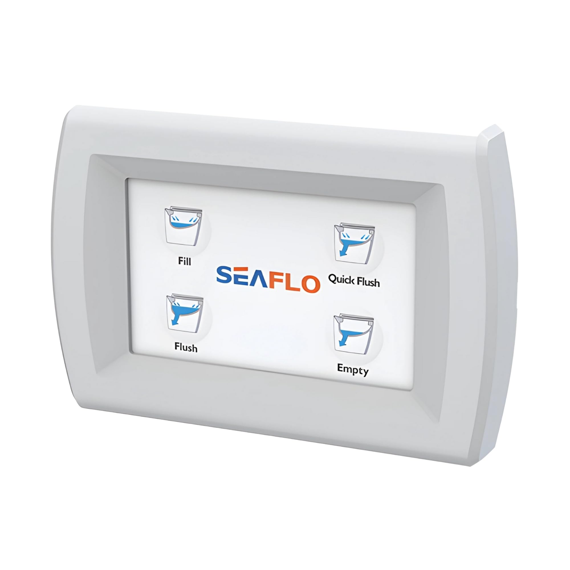 SEAFLO Smart Switch Panel for Quiet Flush Marine Toilets - Replaces Jabsco (58029-1000) Control Panel, Compatible with Seaflo (SFMTE1-05) and Jabsco (58500-101, 58040-3012, 58060-1012, 58240-3012)