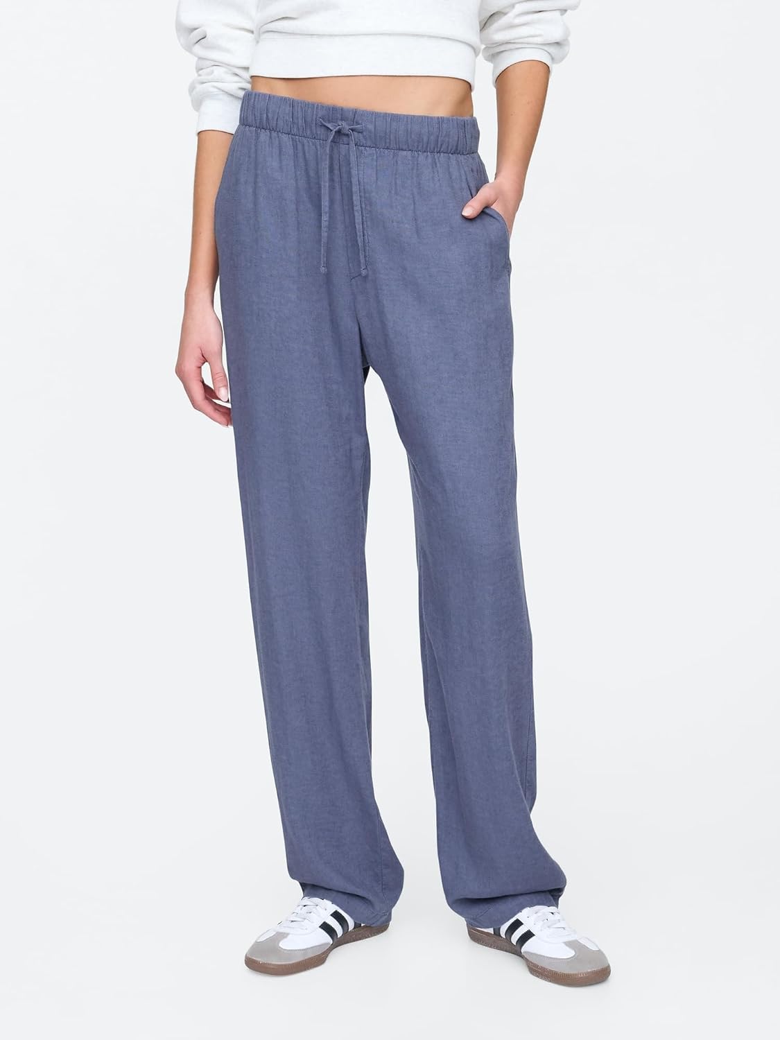 GAP Women's Easy Pant Linen
