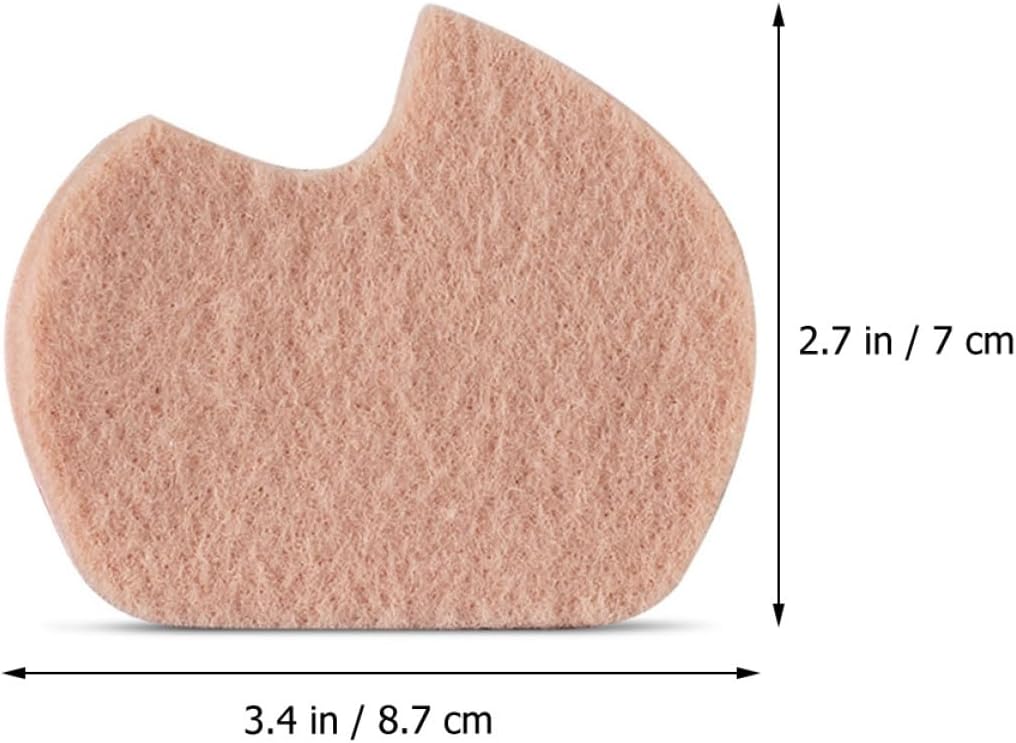Forefoot Pads High Heels Insert 6 Pairs Reusable Metatarsal Cushions Ball of Foot Relief Foot Cushions for Women Dancers Shoes Supplies