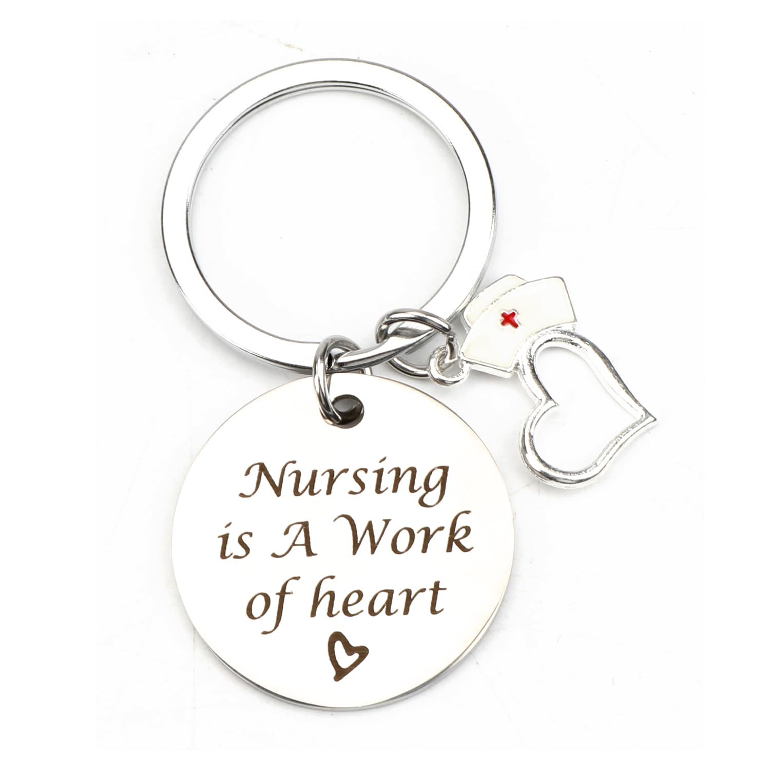 SHTALHST Nurse Keychain Medical Pendant Keychains Nurse Gifts for Women Nursing Student Gift Doctor Keychains