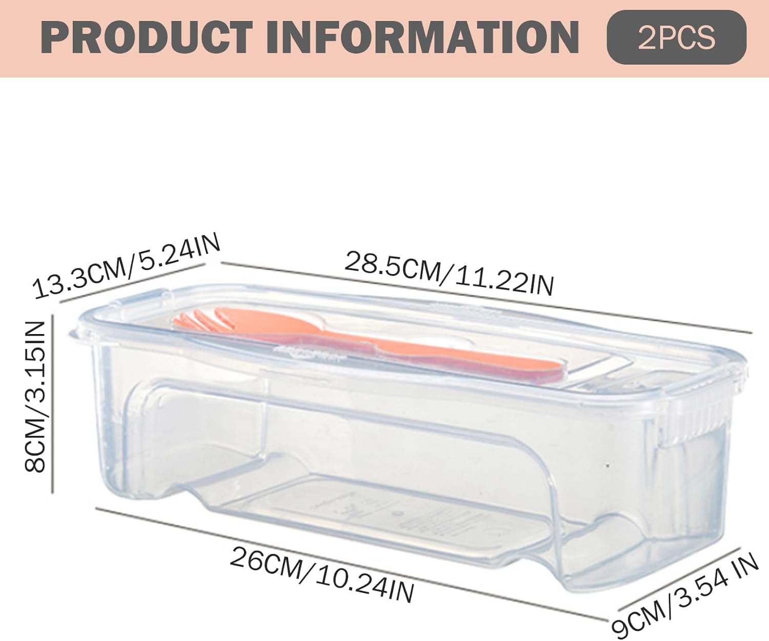 2Pcs Microwave Pasta Cooker, Stackable Microwave Noodle Cooker with Strainer Lid & Fork, for Home Dorm School Office, Pasta