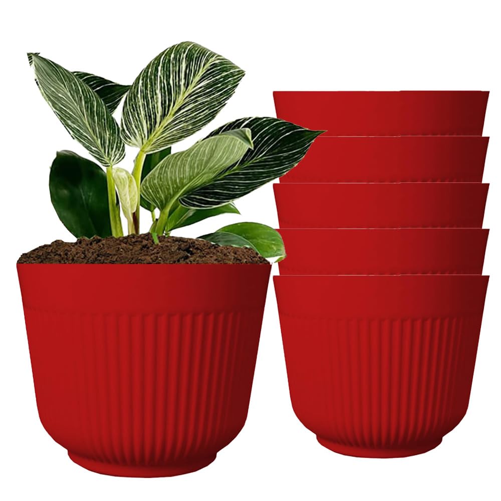 See full amazon price history chart for IMAGINEA 12 Inch Flower Pot for Plants | Pack of 6 |Home Decoration Plastic Big Size Large pots for Plants Gamla | Plastic Planters for Outdoor Plants for Balcony, Garden, Living Room, Office (Red) IMAGINEA 12 Inch Flower Pot for Plants | Pack of 6 |Home Decoration Plastic Big Size Large pots for Plants Gamla | Plastic Planters for Outdoor Plants for Balcony, Garden, Living Room, Office (Red) (B0CTF6S4X9) Amazon Price History, Amazon Price Tracker