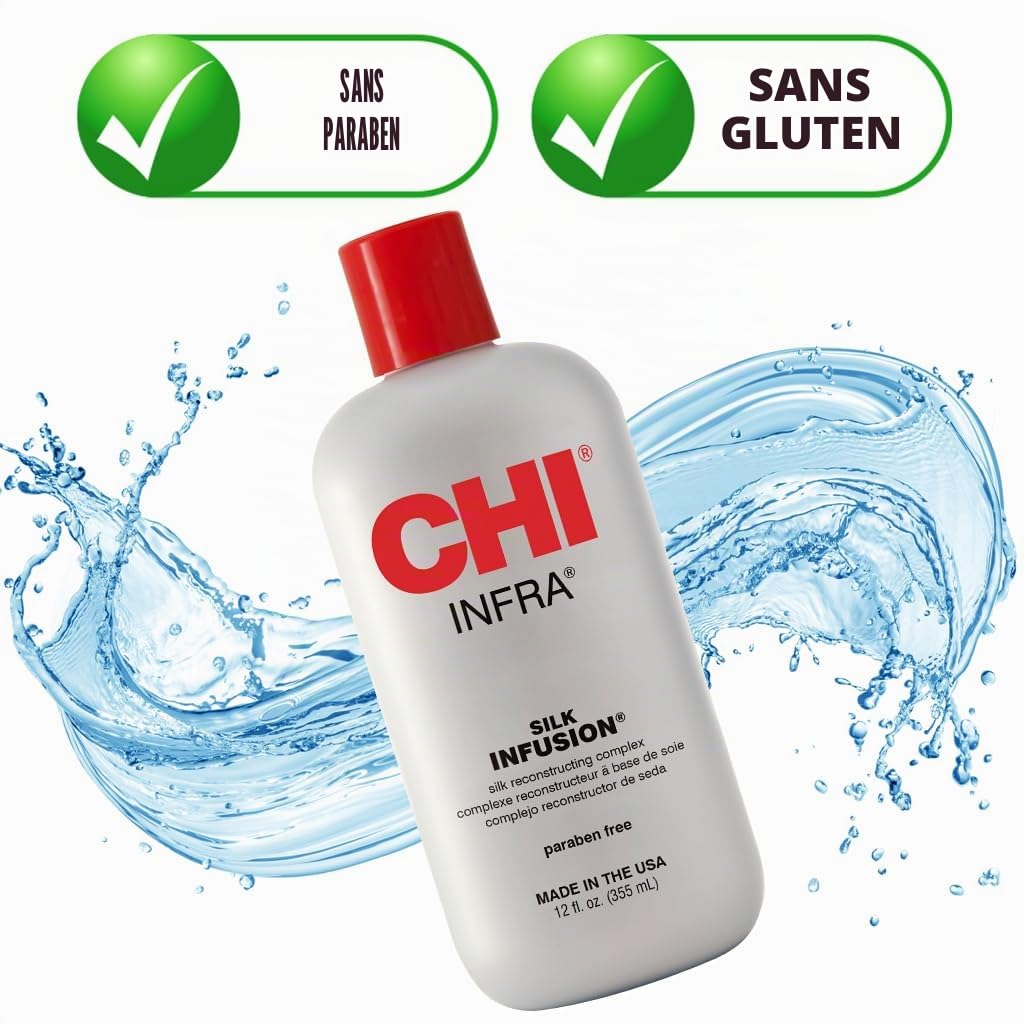 CHI 633911616345 Après-shampooings (Femmes, Professionnel, Brillant, Renforcer) 336 g Adobe 12