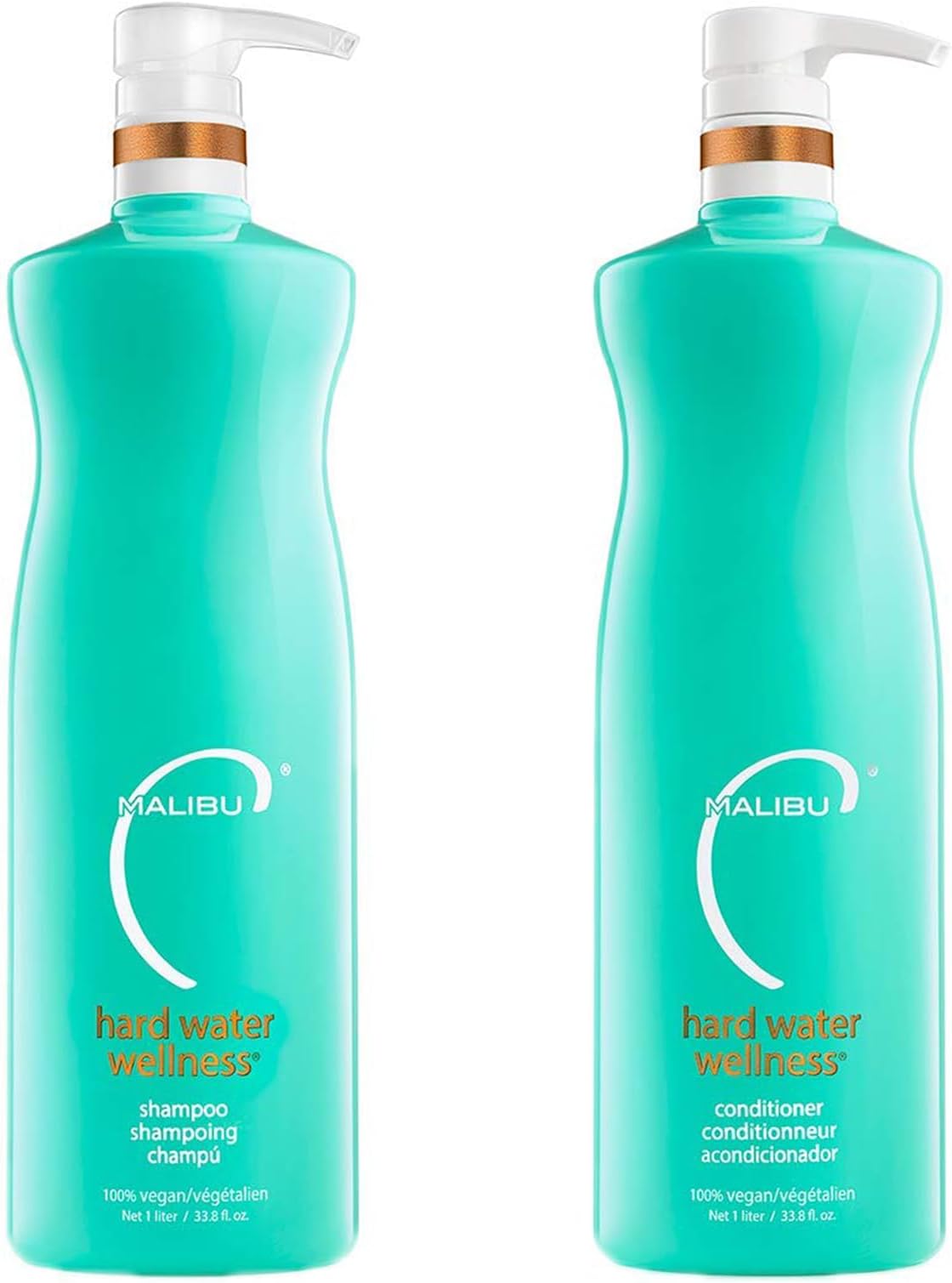 Hard Water Wellness Shampoo/Conditioner Liter Duo