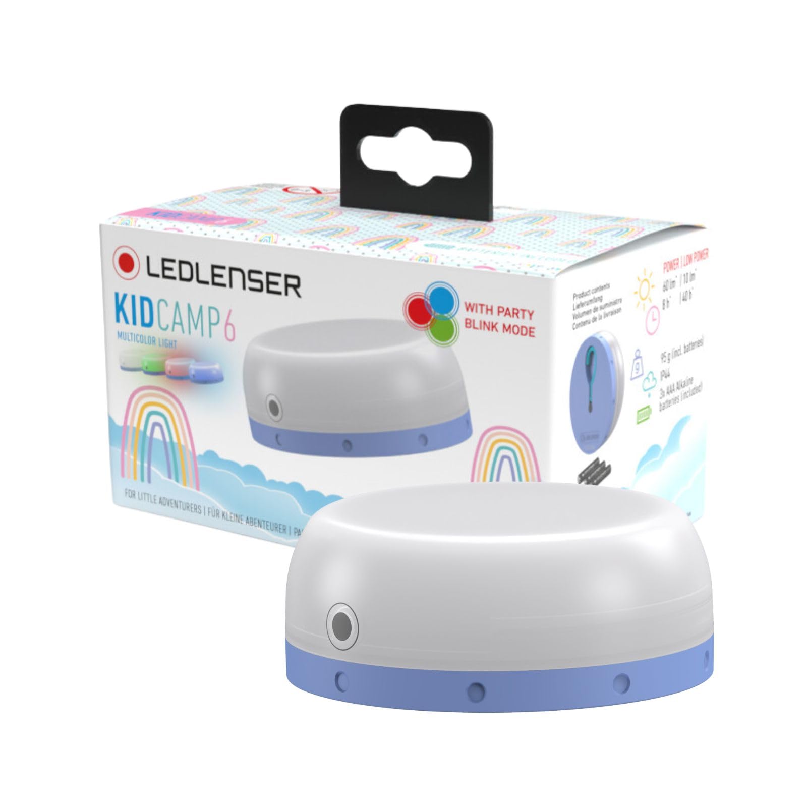 Ledlenser KidCamp 6 Purple Camping Lantern Gift Box