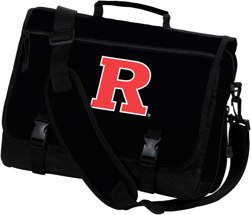 Broad Bay Rutgers University Laptop Computer Bag RU Messenger Bag Briefcase