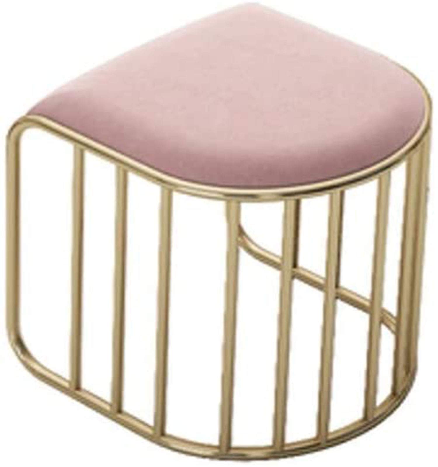 Tabouret de maquillage nordique et repose-pieds de canapé en tissu tressé