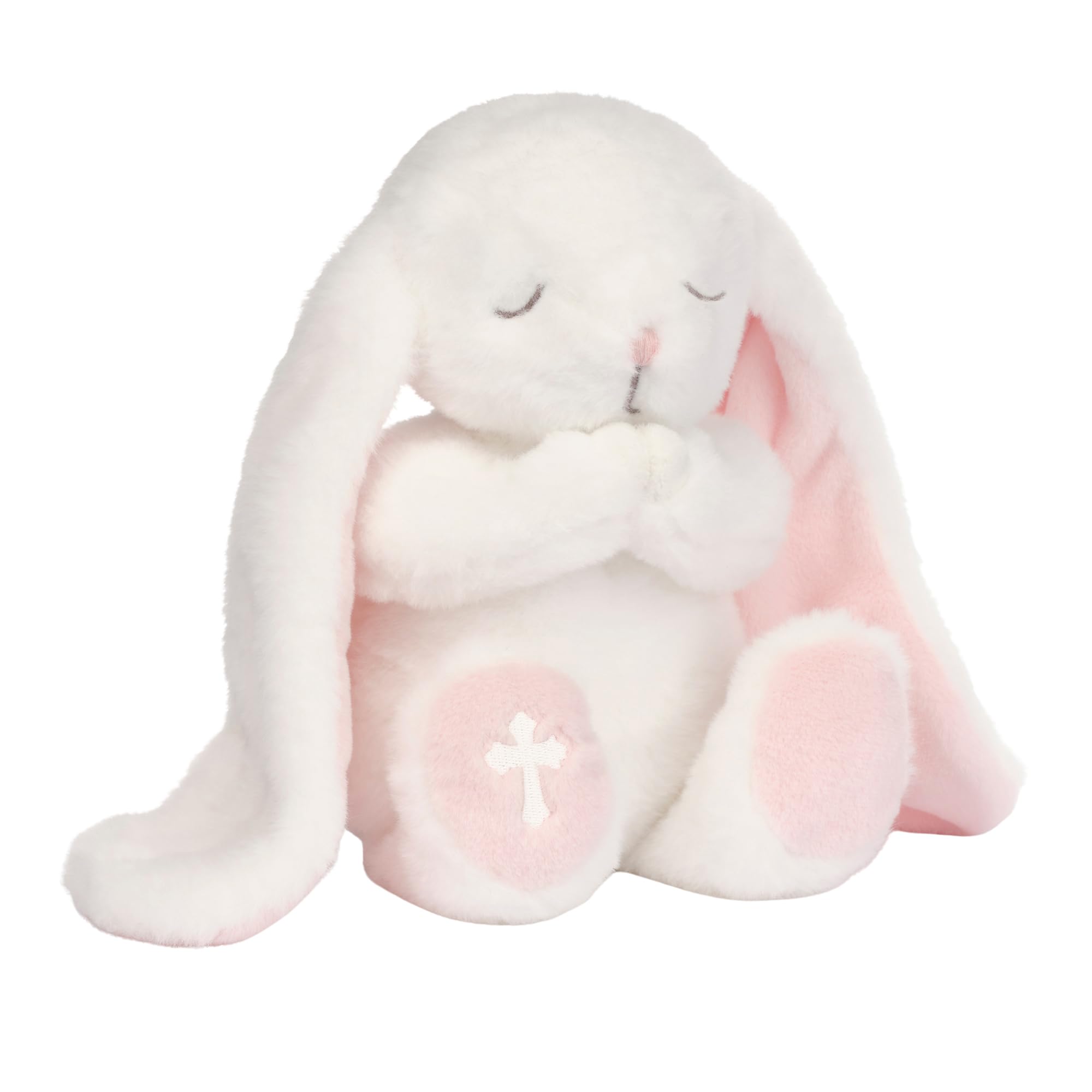 希少　BANDAI なかよしカンパニー　コロンちゃん　ホワイトラビットぬいぐるみ Amazon.com: Lambs & Ivy Heaven Sent Baptism White Plush Bunny