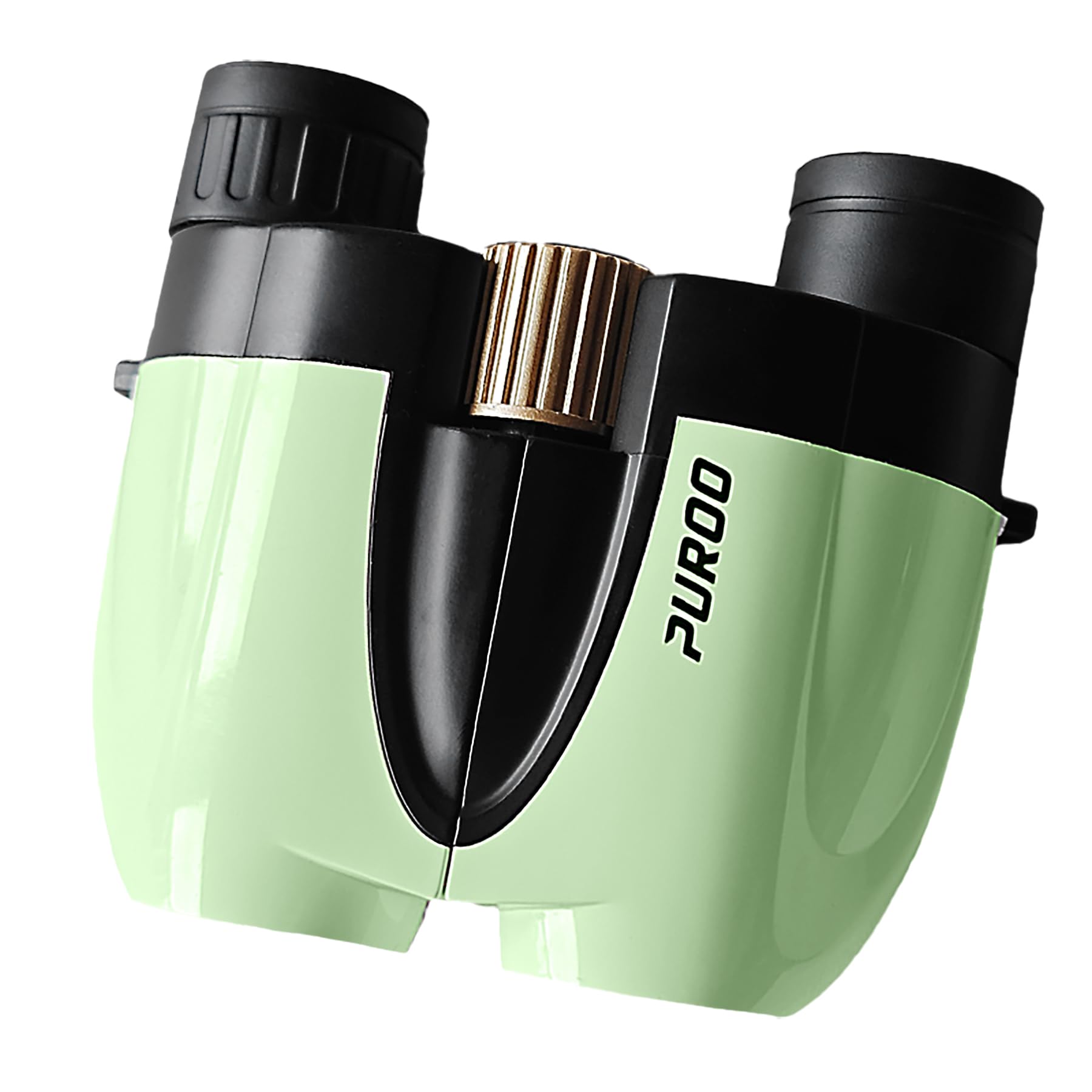 Amazon | PUROO 双眼鏡 10x25 グリーン 旅行 アウトドア 登山 野鳥観察