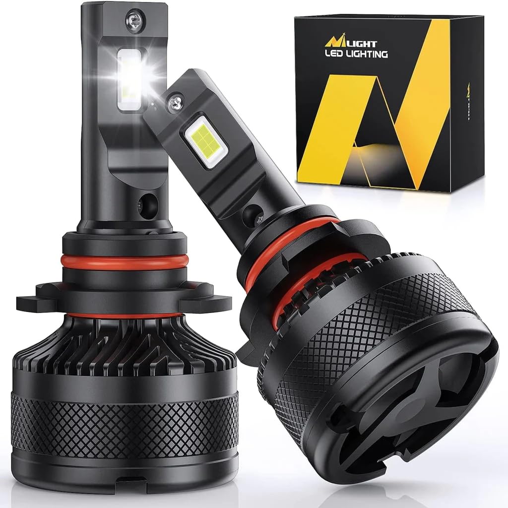 Photo 1 of Nilight 9006 LED Headlight Bulbs, HB4 Low Beam Headlight Bulb 9006 LED Headlights Conversion Kit 6000K Cool White, Pack of 2