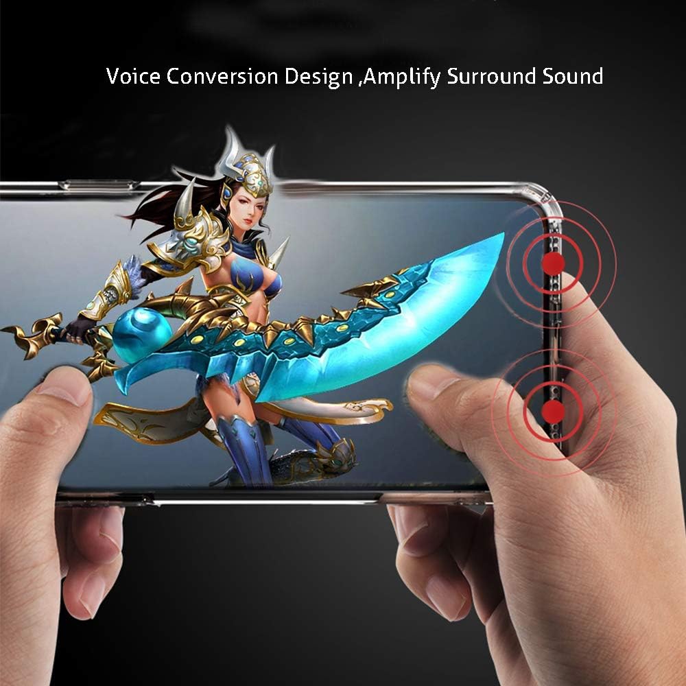 Homemo Phone Case for iPhone 11 2019 Solid Acrylic Back Reinforced Soft TPU Frame Ultra Clear Slim Shock Absorption Bumper Anti Scratch Fingerprint Oil Stain Back Cover