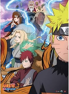 Naruto 60213 Wall Scroll, Poster, 31", Multicolor