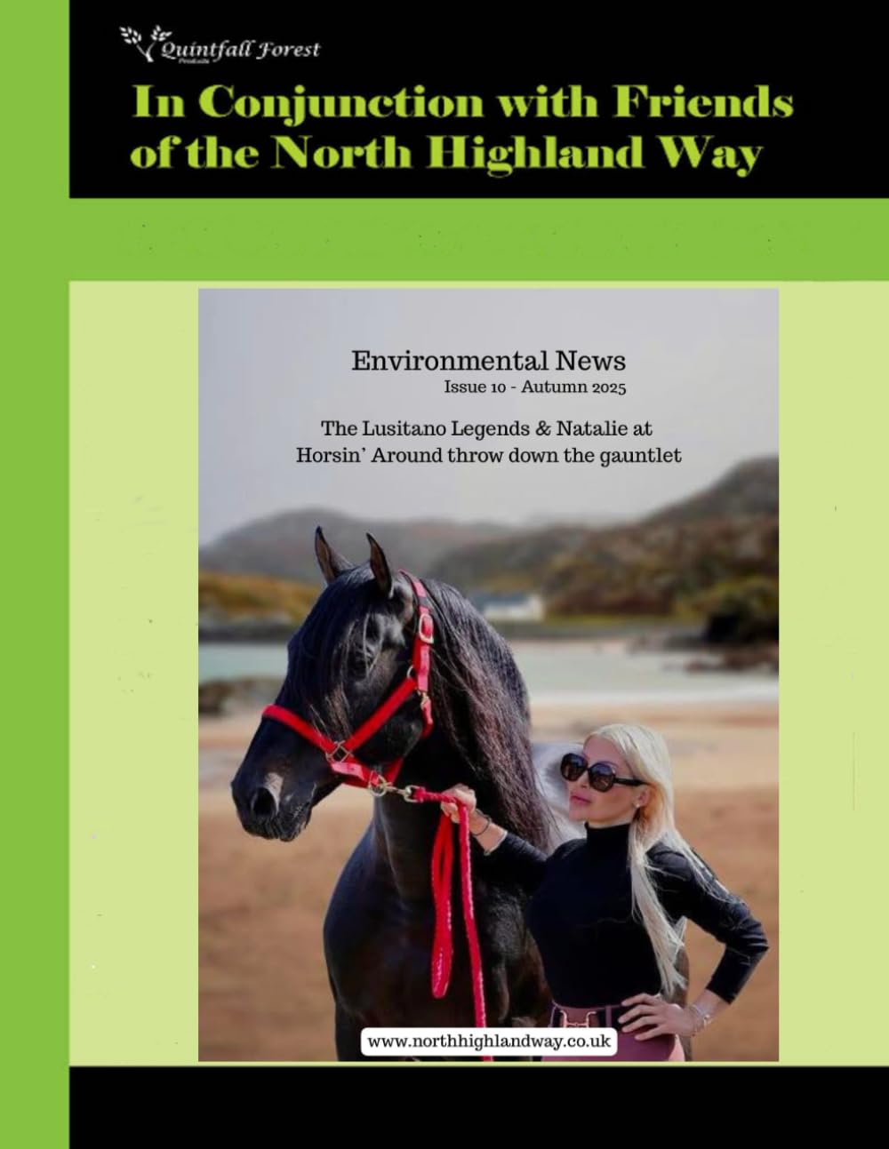 Environmental News: In conjunction with Friends of the North Highland Way (Environmental Matters)