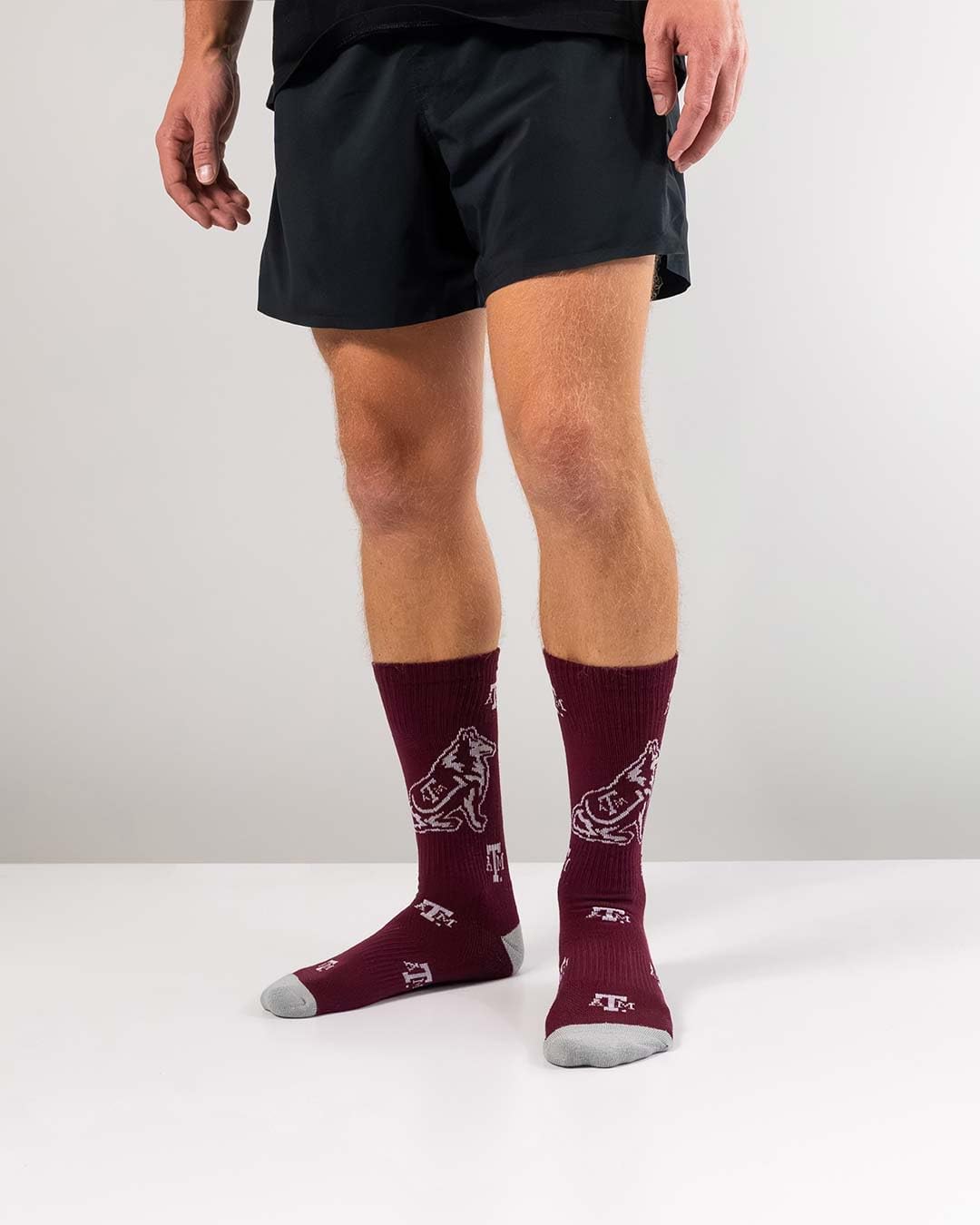 TCK Mayhem Crew Socks Calf Length Sock Mens Game Day Socks