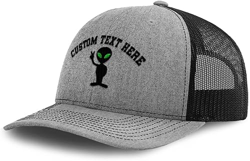 Miniatura 8 de Poliéster de encargo del bordado de la señal y del símbolo del sombrero del camionero de Richardson