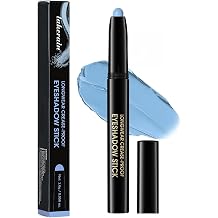 Matte Blue Eyeshadow Stick   Creamy Waterproof Eye Pencil for Bold and Defined Eye Makeup, Long Lasting Smooth Texture Crayon for Creative & Everyday Looks, Portable Twist-Up Design
