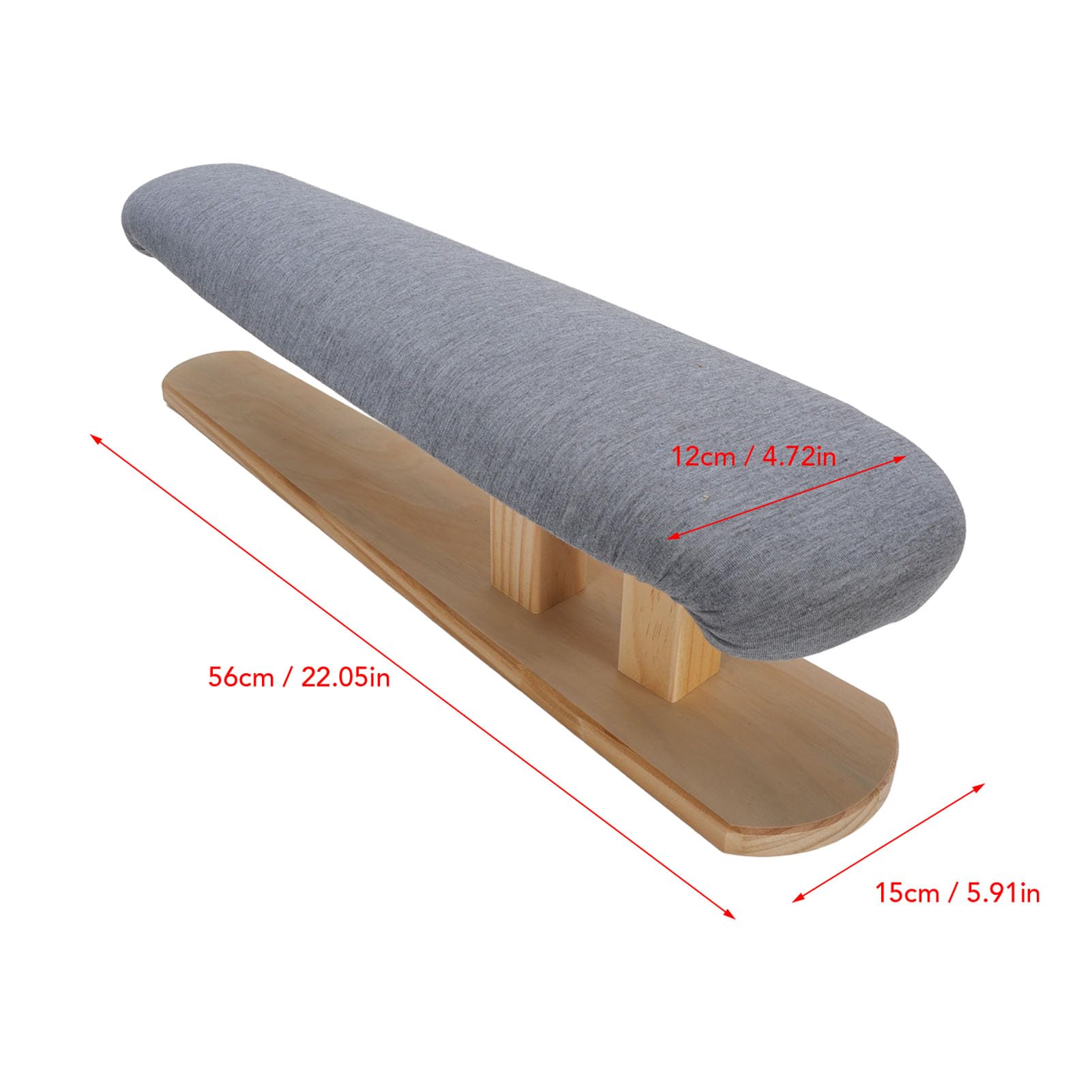 Tablero de Planchado de Mesa, Tablero de Planchado Pequeño Acolchado con Base de Madera, Tablas de Planchar Portátiles de Cofre y Manga para Sastre, Hogar, Lavandería, Apartamento