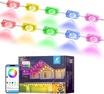 200FT Permanent Outdoor Lights for House