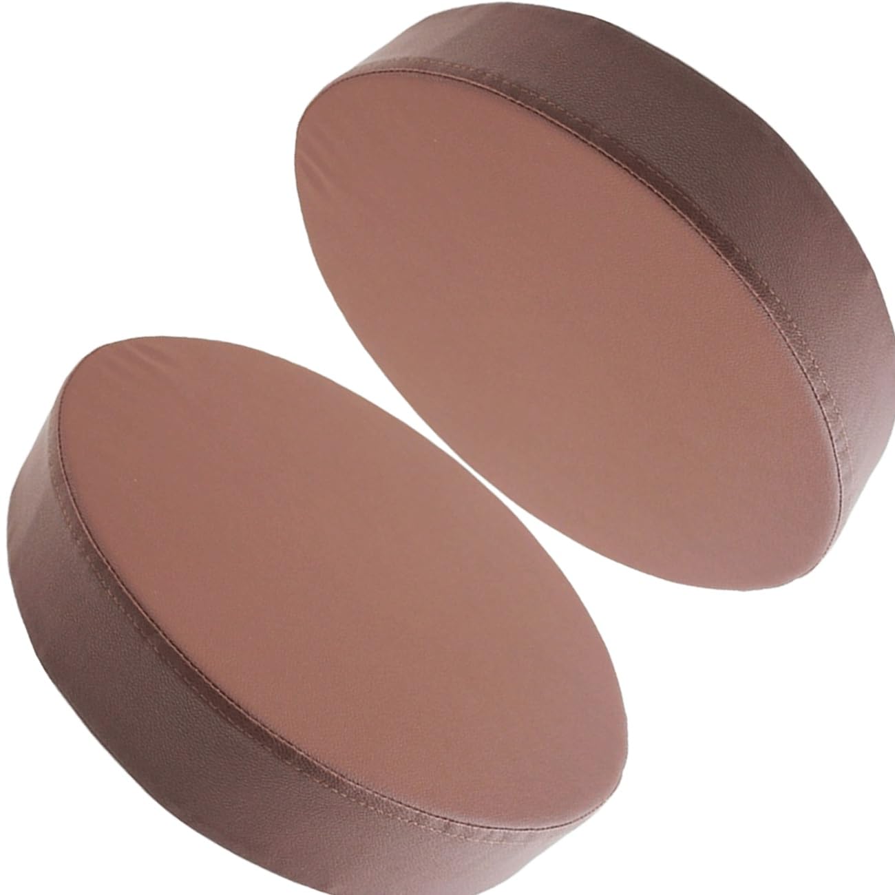 SDNAM Round Chair Cushion 40/45/50cm, Thick 5/8cm Garden Chair Cushions Seat Pads,Waterproof Round Chair Cushions Pad Mat for utdoors/Indoor/Patio/Swing/Floor/Garden(5J,2pcs 40X40X8cm)