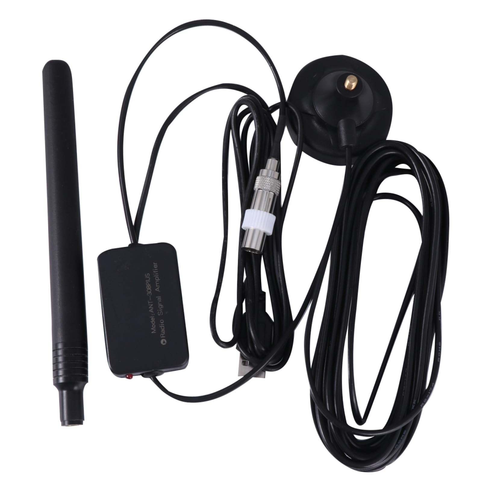 DOITOOL Amplificateur Dantenne Radio Domestique pour Construction en Métal Et Plastique Conception Compacte