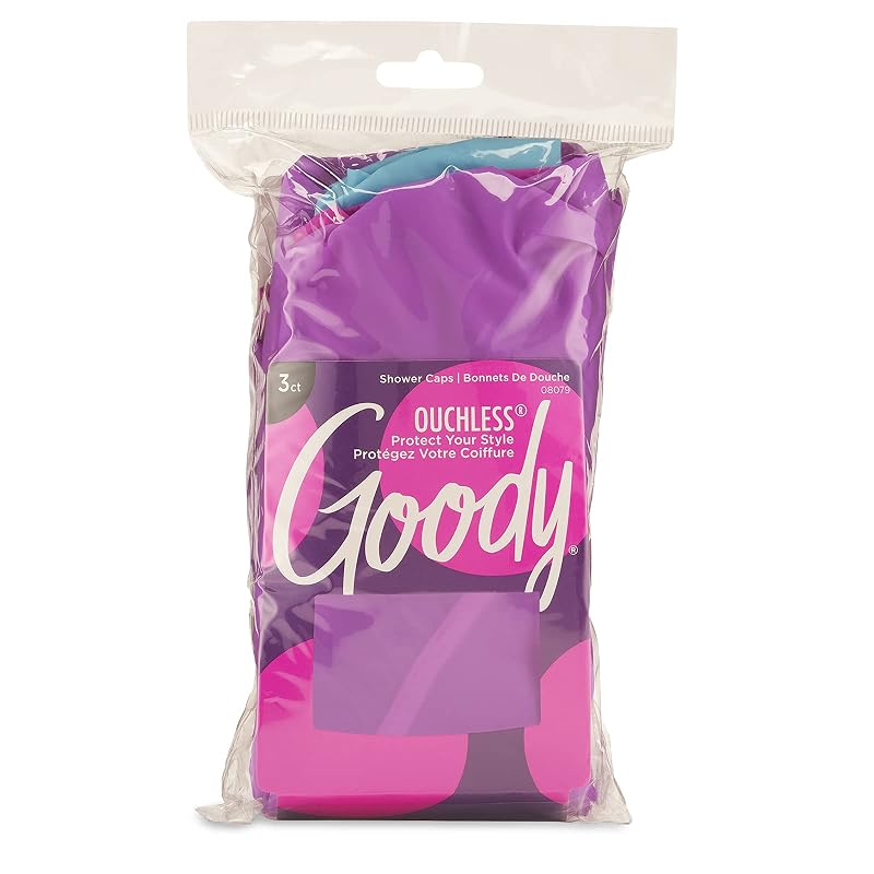 Touca de banho GOODY Styling Essentials, pacote com 3
