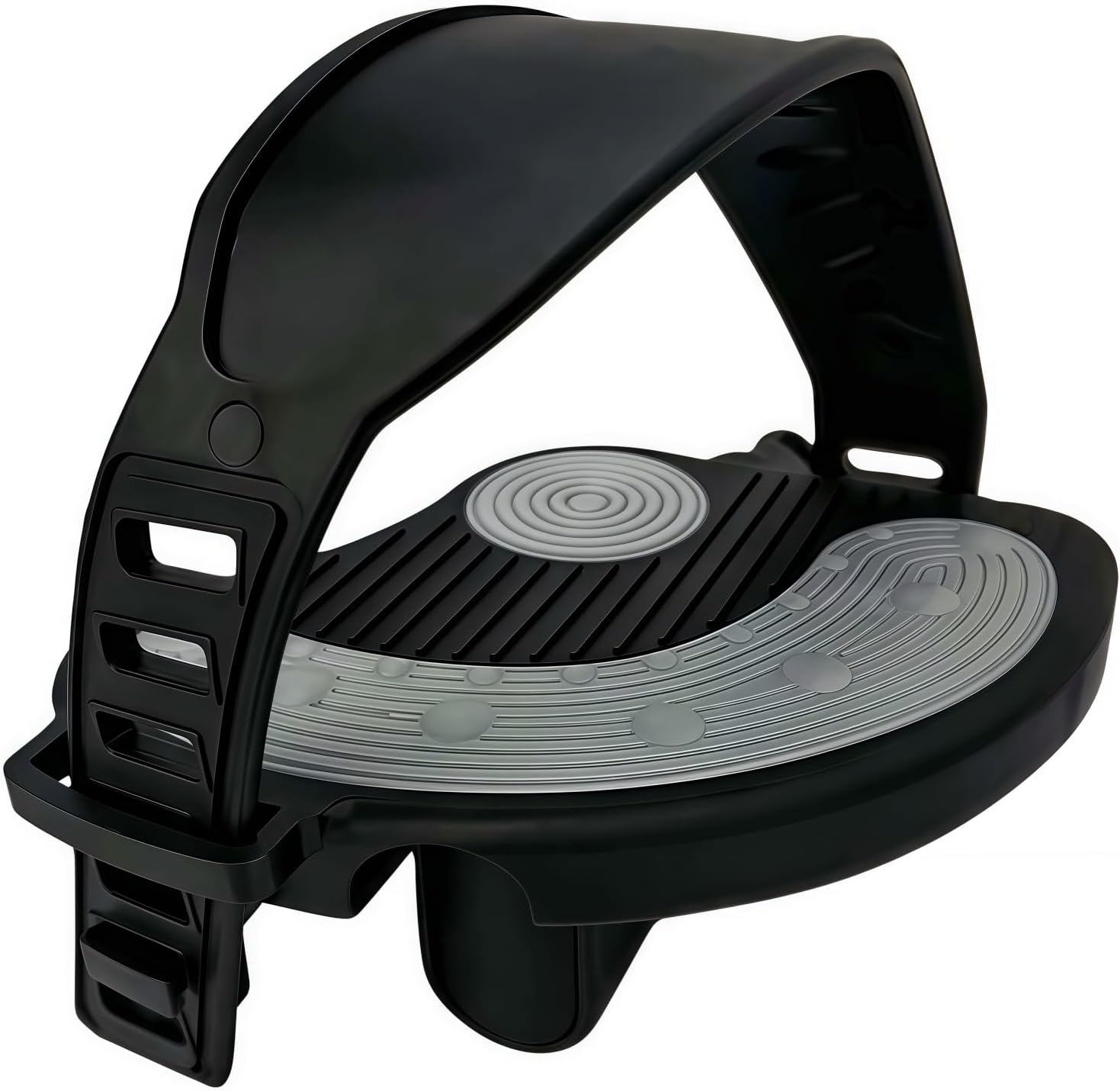 YBEKI Pro-Grade Exercise Bike Pedals with Adjustable Straps - 9/16" & 1/2" Spindle for Indoor Peloton/Schwinn/Spin Bikes | Heavy-Duty PP Plastic & PVC Straps + 500lb Capacity