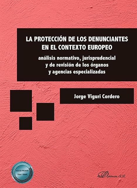 Portada de La protección de los denunciantes en el contexto europeo