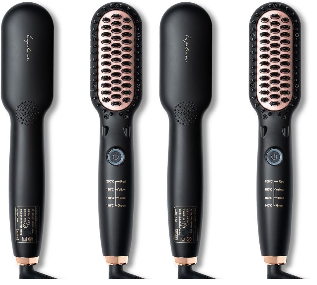 新品 Lupilinaプラズマイオン ヒートブラシ ブラックミニ シュリンク付き Amazon.co.jp: Lupilina®（ルピリーナ）ヒートブラシ プラズマイオン