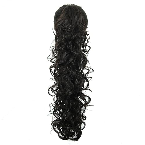 S-ssoy 31"(78cm) Women's Curly Pony Tail Hair Piece Synthetic Claw