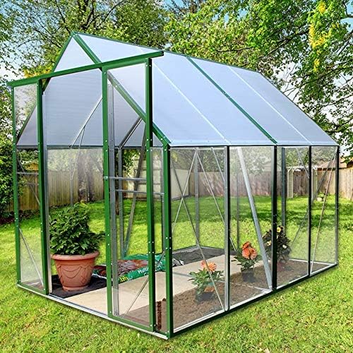 Plastic Greenhouse Steel Frame 6x4, 6x6, 6x8, 6x12