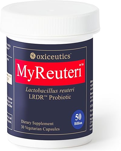MyReuteri™ 50 mil millones de UFC Probiótico – L. reuteri LRDR™ de intensidad intensiva + Prebiótico FOS – por el Dr. William Davis – Hace