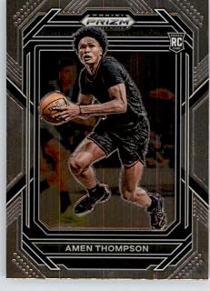2023-24 Panini Prizm Draft Picks #4 Amen Thompson Overtime Elite Basketball Trading Card