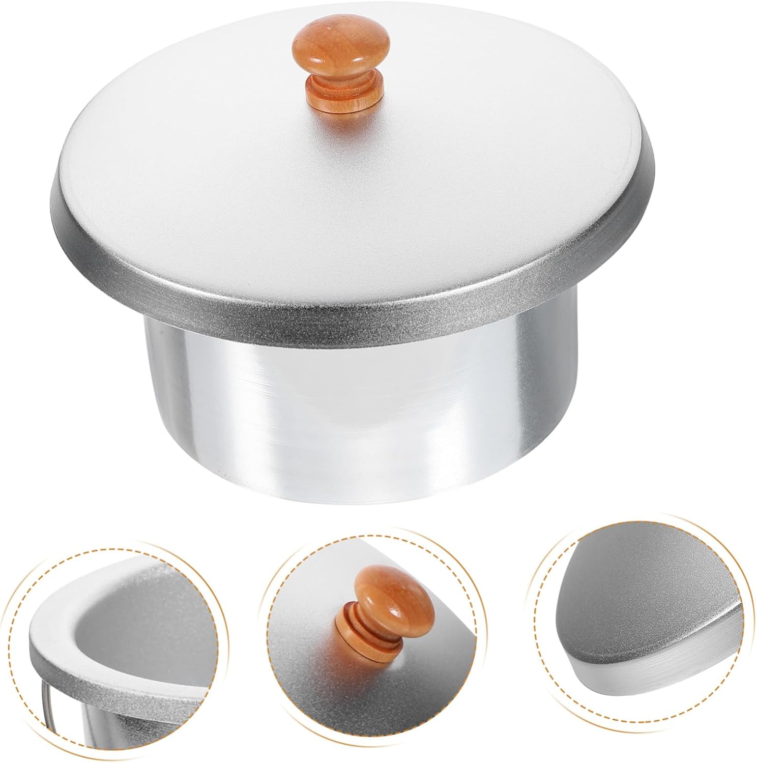 Cabilock Wax Pot for Hair Removal Wax Melting Container Warmer Pot Capacity Dual Heater