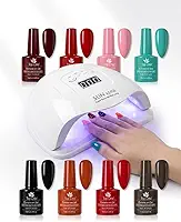 Kit Cabine Secadora Sun X Plus com 12 Esmaltes em Gel, Longa Duração, Secagem Rápida