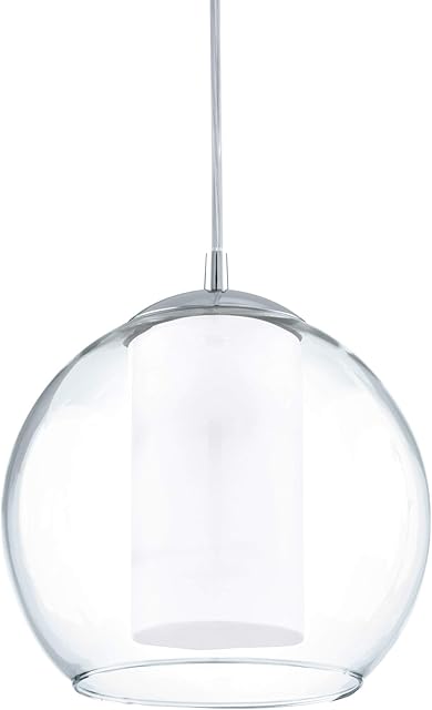 EGLO 92761 BOLSANO Pendant Light in Chrome and Satined