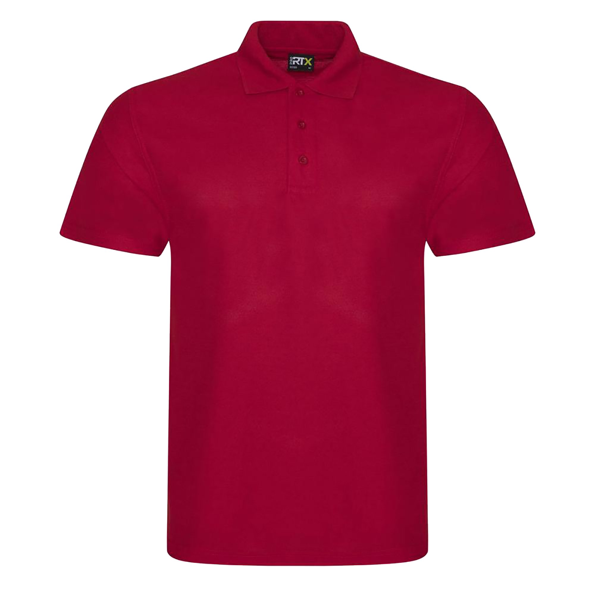 PRORTX Mens Pro Pique Polo Shirt (7XL) (Red)