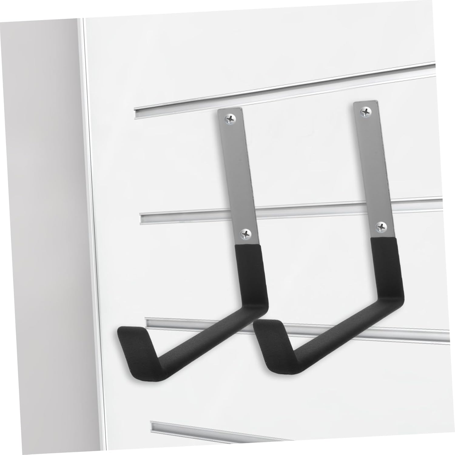 TEHAUX 6pcs Heavy Duty Wall Hooks Wall Hanging Hooks for Garage Storage Steel Construction