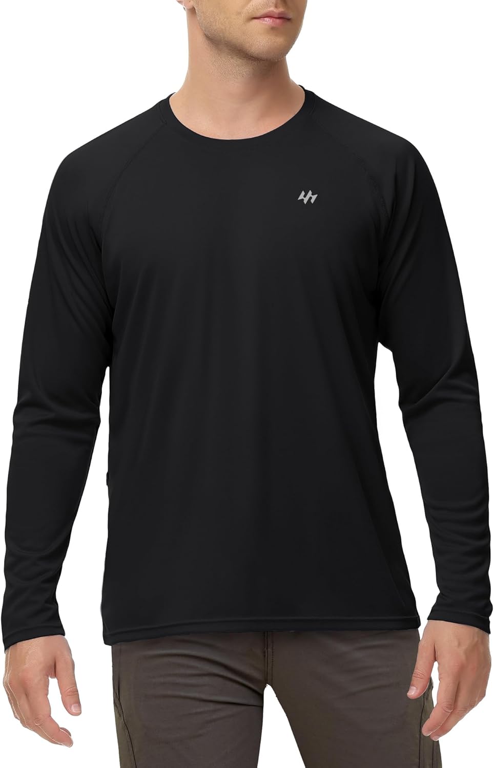 Rash Guard for Men Swim Shirt Quick Dry UPF 50+ Long Sleeve Fishing Shirt for Men UV Sun Protection Beach Shirts